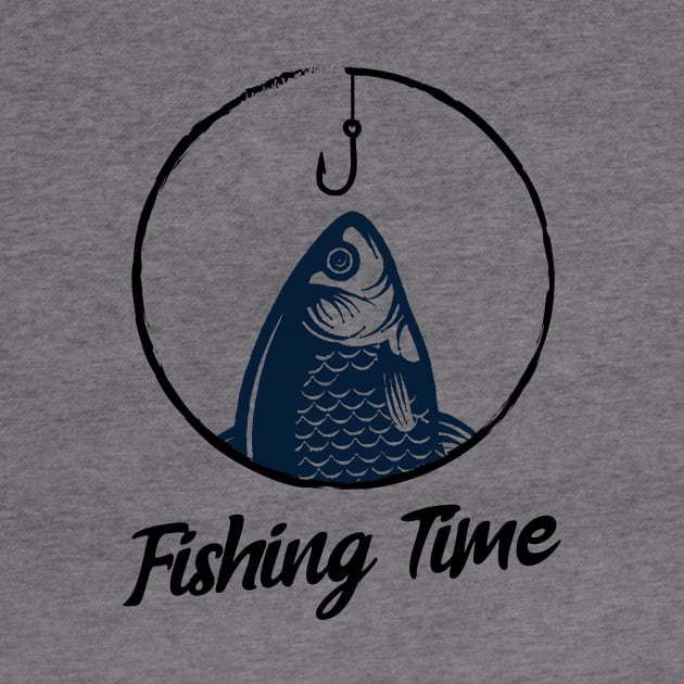 Fishing Time / Sport Fishing / Fishing Design / Fishing Lover / Fisherman gift by Redboy